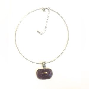 Lia Sophia SilverTone Choker Necklace